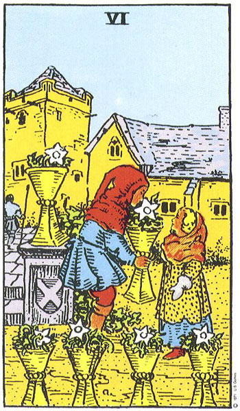 Six of Cups — หกถ้วย
