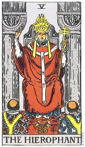The Hierophant — นักบวช