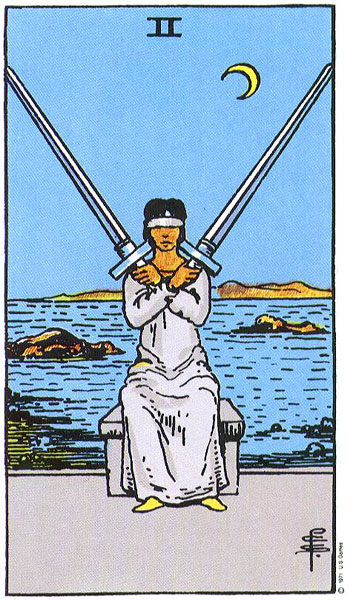 Two of Swords — สองดาบ