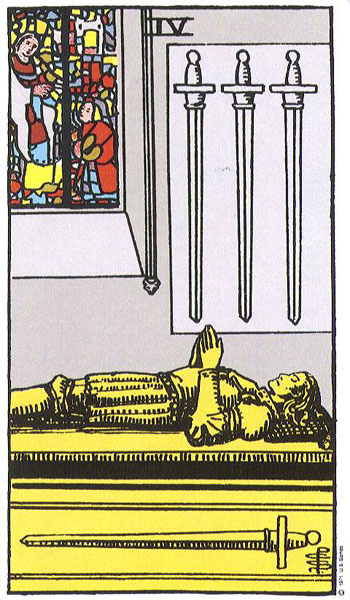 Four of Swords — สี่ดาบ