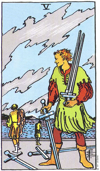 Five of Swords — ห้าดาบ