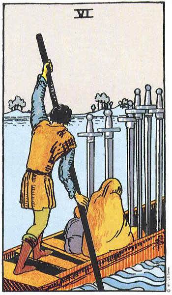 Six of Swords — หกดาบ