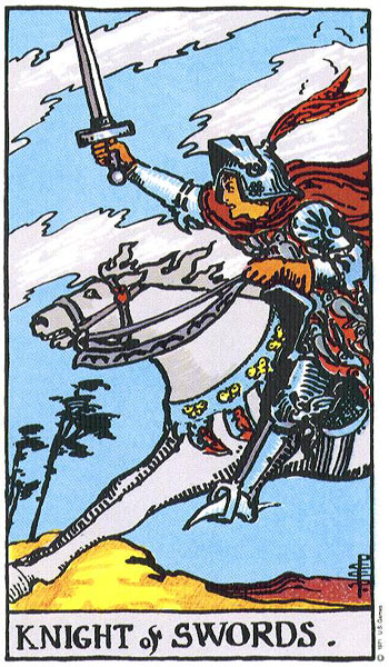 Knight of Swords — อัศวินถือดาบ